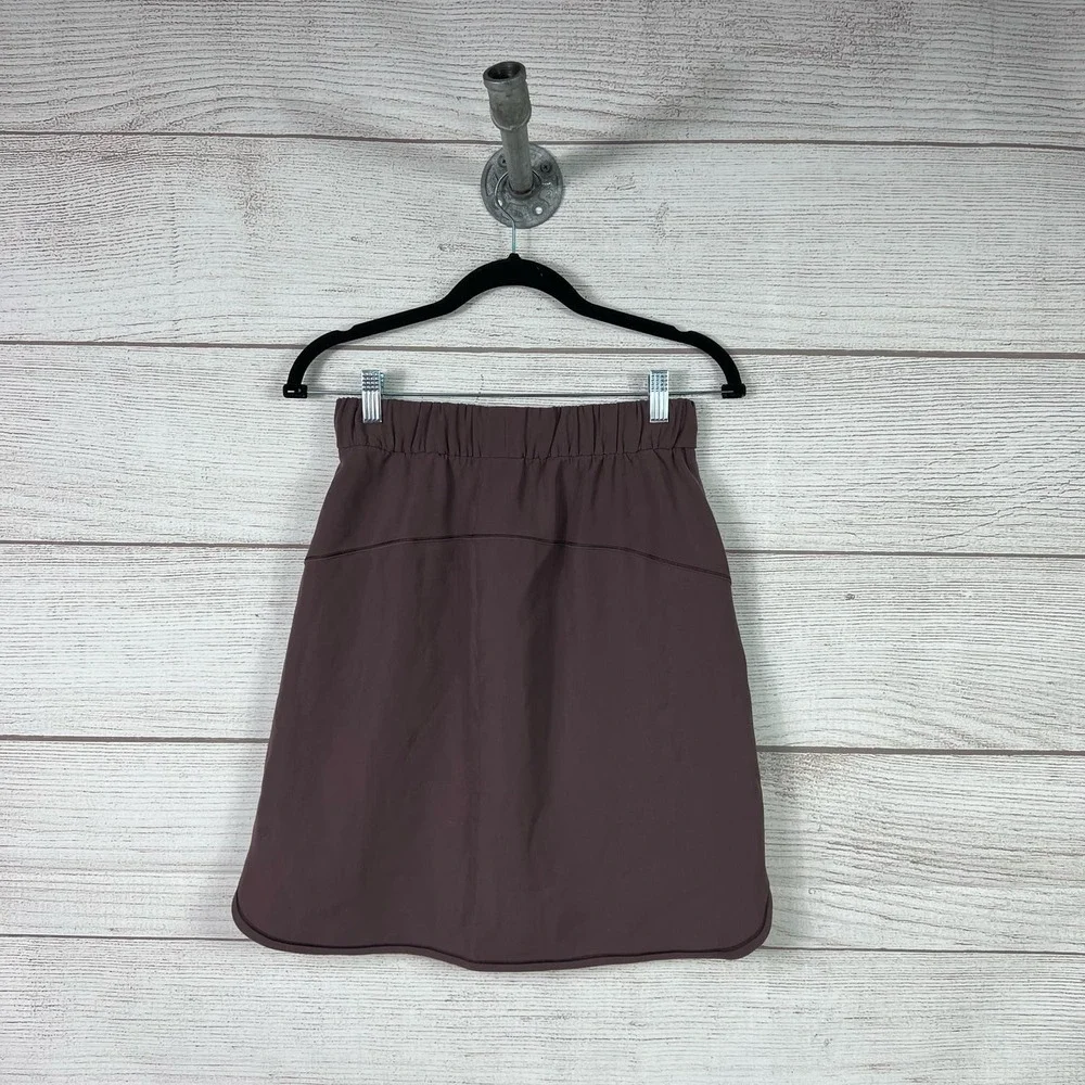 Lululemon Active Women's On The Fly Drawstring Skirt Size 6_8
